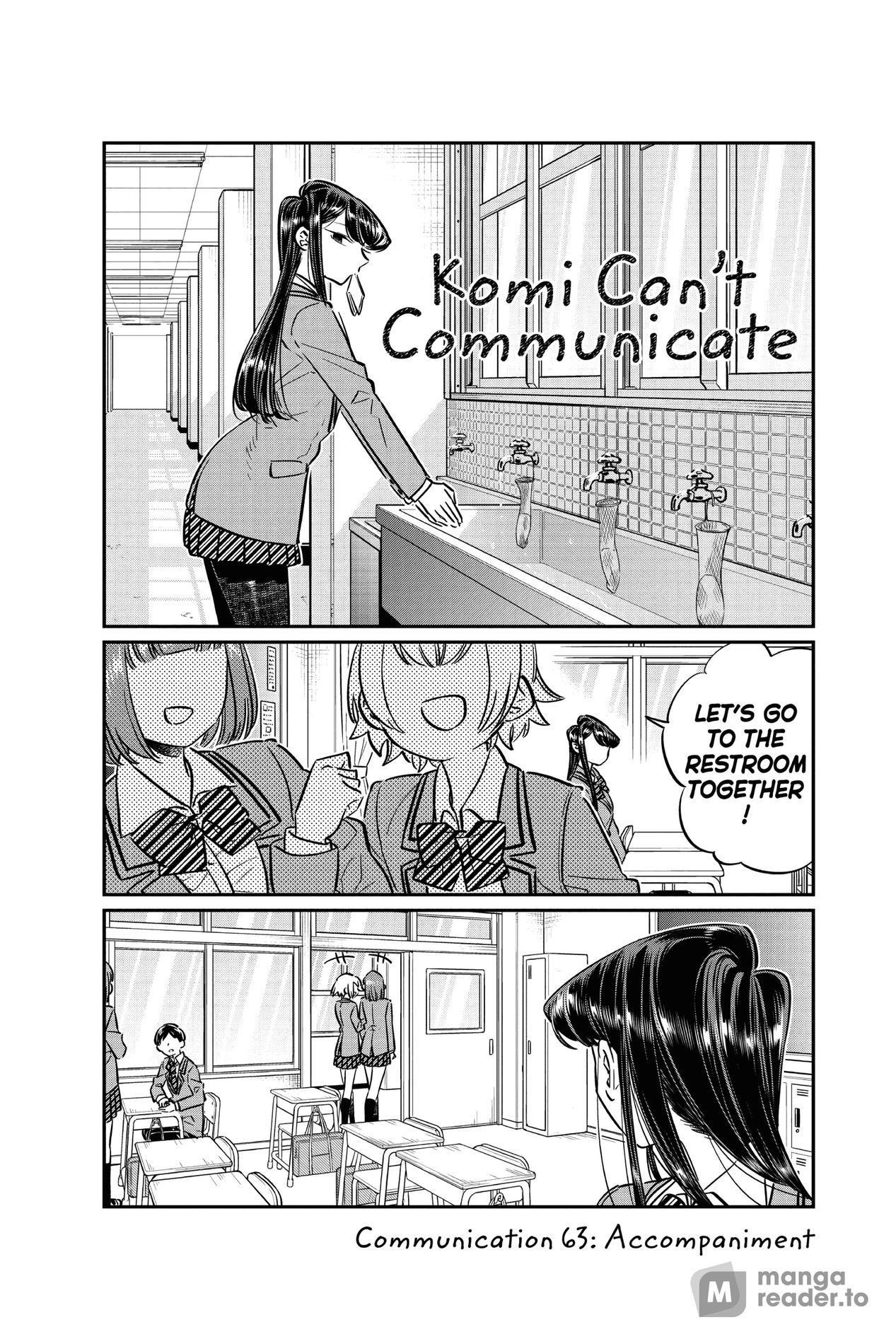 Komi Can’t Communicate, Chapter 63 image 1